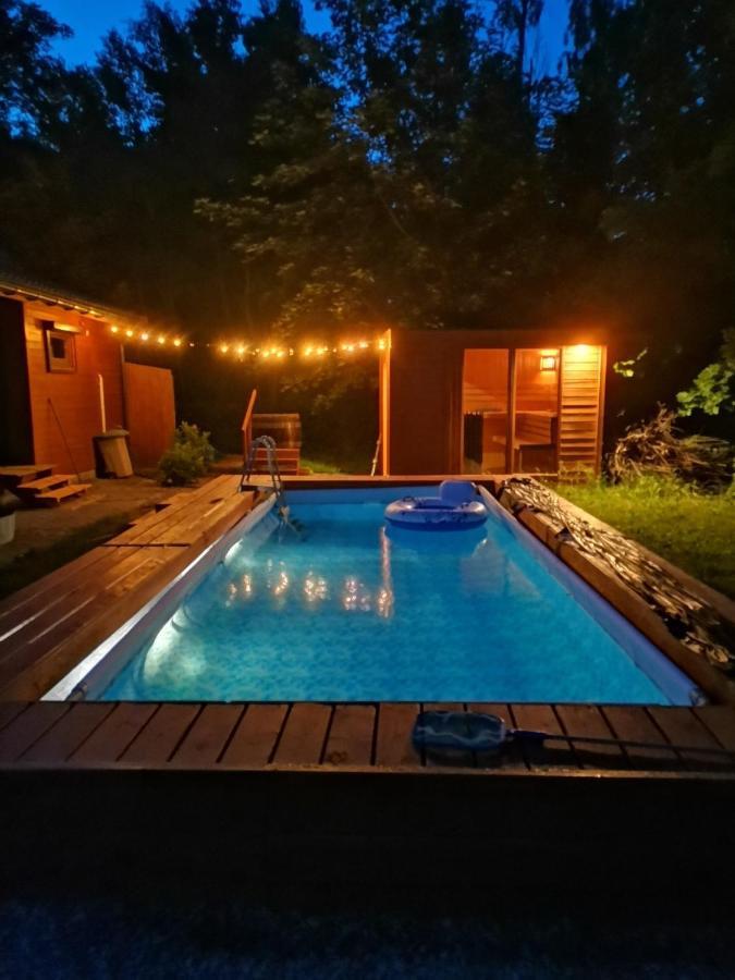 Dziki Zakatek Piskornia Dom Z Sauna Exterior foto